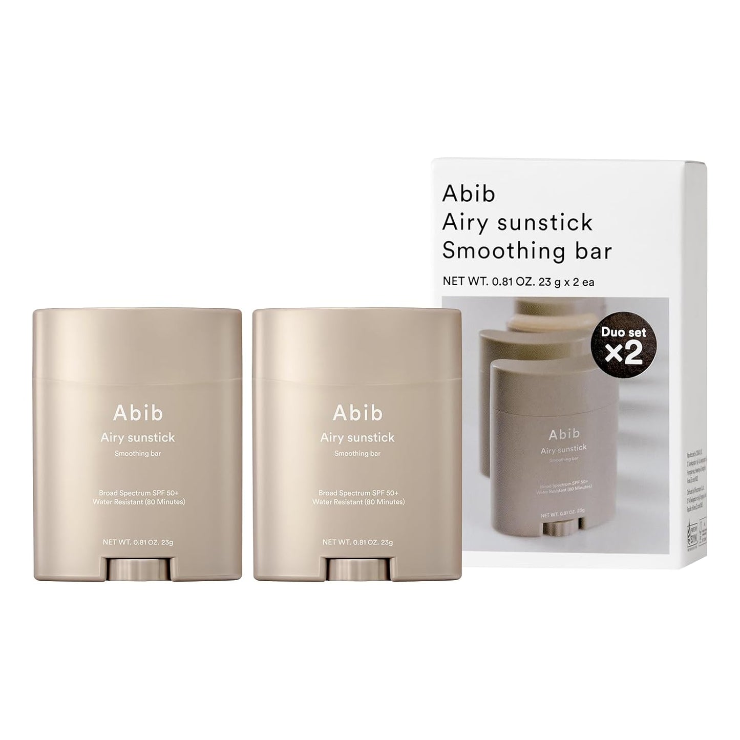 Airy Sunstick Protection Bar DUO SPF50+